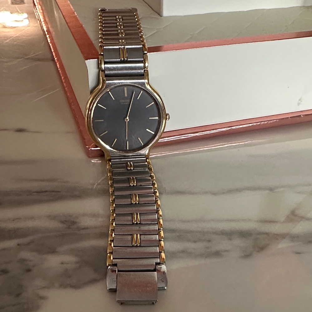 Elegant Two-Tone Men's Watch
